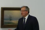 Prezydent Bronisław Komorowski w Sopocie na otwarciu dwóch wystaw Prezydent Bronisław Komorowski w Sopocie na otwarciu dwóch wystaw